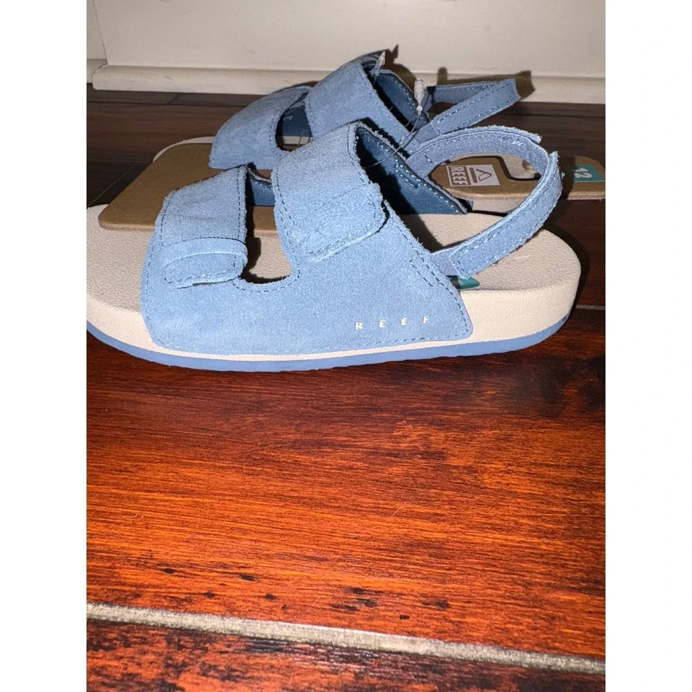 New‎ Reef Little Ojai Toddler Kids Sandals Hook and Loop light Blue Size 13 $40